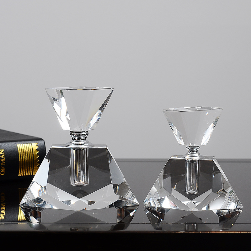 Vintage Collectible Bottles - Bouteille de parfum vintage en cristal