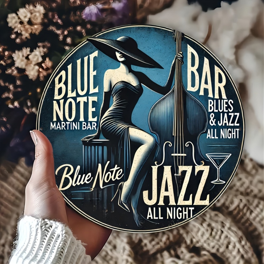 Blue Note Jazz Martini Bar Art - Vintage Collectible Plates avis et prix