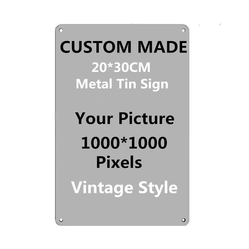 Plaque en métal personnalisée  - Vintage Collectible Plates avis et prix