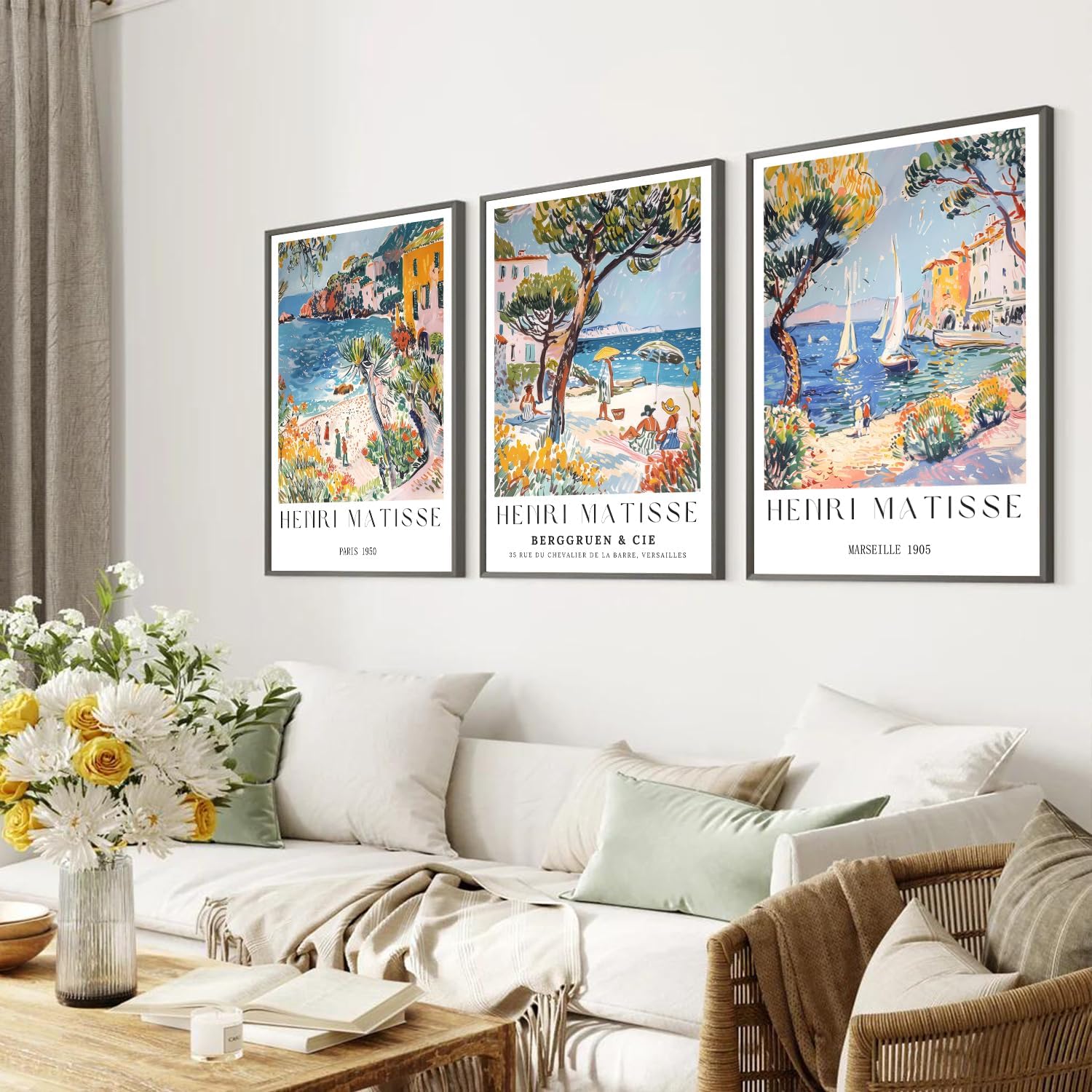 Lot de 3 tableaux muraux vinta - Vintage Collectible Posters avis et prix